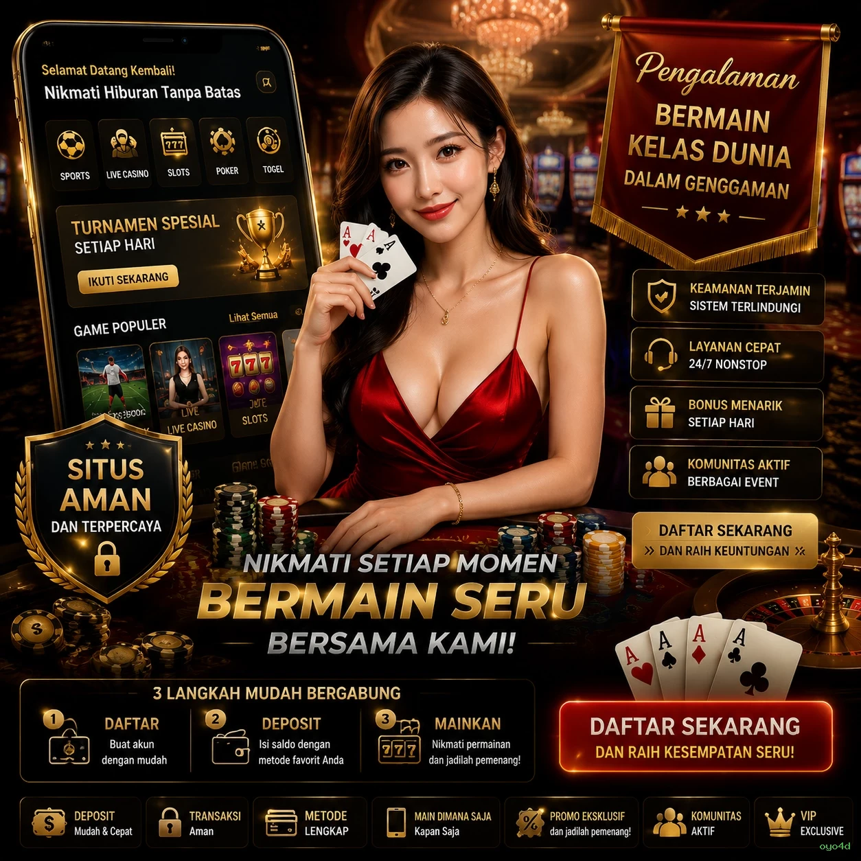 oyo4d: Forum Diskusi Menarik untuk Semua Gamer Indonesia